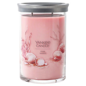 Yankee Candle Pinks Sands Large 20oz Signature Glass