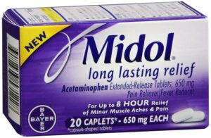 Midol Long Lasting Relief 20ct