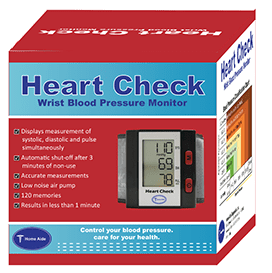 Homeaide Heart Check Wrist BP Monitor