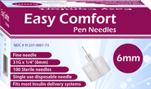 EasyComfort Pen Needle 31g 6mm