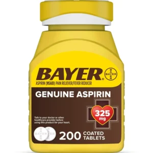 Bayer Aspirin Pain Relieving Tablets (120ct)...