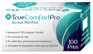 Home Aide True Comfort Pro Alcohol Prep pads 100ct...