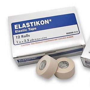 Johnson & Johnson Elastikon Elastic Cloth Tape Stretched