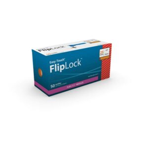 Easy Touch FlipLock Safety Needles 25g 5-ct 5/8in