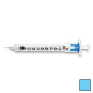 Easy Touch Safety Syringe 30G 1cc 1/2in