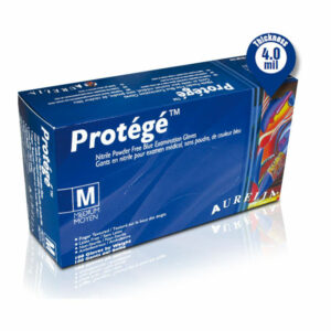 Protege Blue Stretch Nitrile Extra Small Gloves