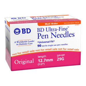 BD Ultra-Fine Pen Needles 1/2x 29 Gauge  90/Box...