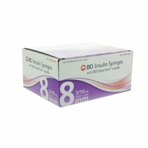 BD Syringe 3/10ml 31g X 5/16 Insulin Ultrafine 100/b