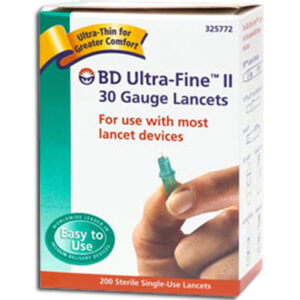 BD Ultra-Fine II 30 Gauge Lancets 100