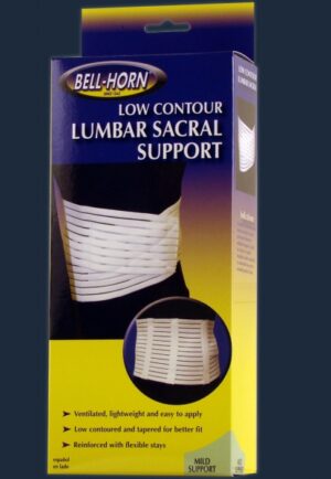 Small Low Contour Lumbo Sacral Support – HCPC: L0625