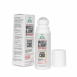 Green Roads CBD 500mg Muscle & Joint Heat Relief Roll On Cream