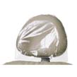 Dynarex Plastic Headrest Cover Medium 11inx9.5in