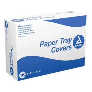 Dyanrex Paper Tray Cover 8.25in x 12.25in White (1000/Cs)