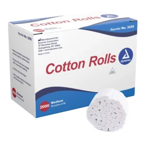 Dynarex Dental Cotton Rolls 2000ct