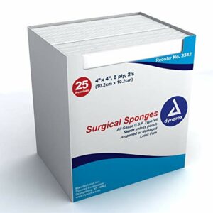 Surgical Sponge Sterile 2s 4×4 12 Ply – 128/10