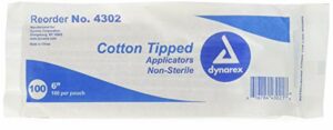 Cotton Tip Applicators Sterile 6in 2/pouch