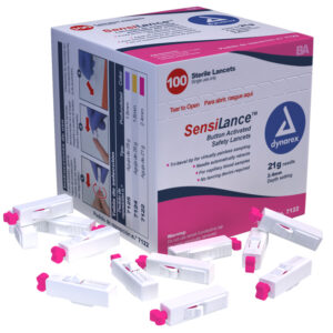 SensiLance Safety Lancets Press Activated 21 g 100ct