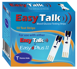 Home Aide Diagnostics Easy Talk 50ct Test Strips...