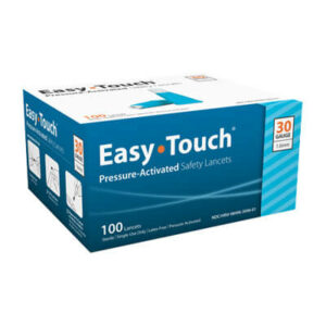 Easy Touch Safety Lancet 30G 1.6MM Cyan