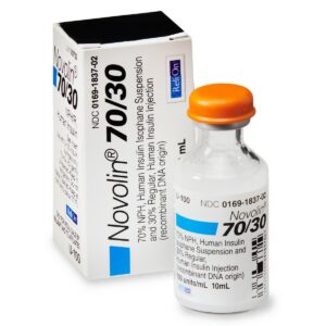 Novolin 70/30 vial. 10ml...