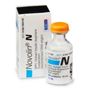 Novolin NPH vial. 10ml (by Novo Nordisk & dis...