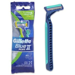 Gillette Blue II Pivot Razor 2 Pack
