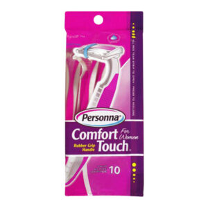 Personna Womens Comfort Touch Twin Blade Shaver 3Pack