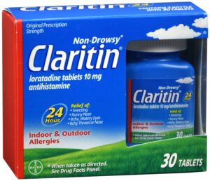 Claritin Allergy 24 hr 10mg Tab 30’s Bottle