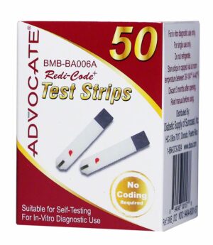 Advocate Redi-Code 50 Test Strips...