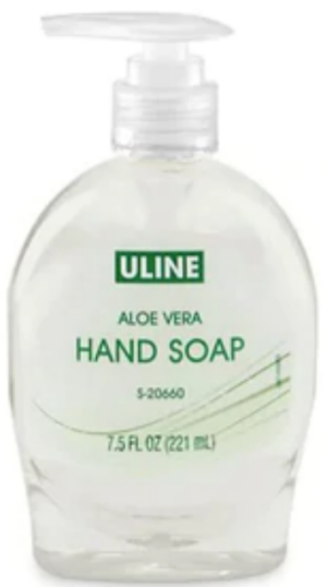 U-Line Aloe Vera Hand Soap 7.5fl oz