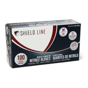 Shield Line Nitrile Gloves X-Small