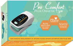 Home Aide Pro Comfort Pulse Oximeter...