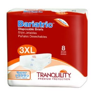 Tranquility Bariatric Brief XL+ TQ 4/8/Cs
