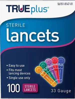 TruePlus Lancets 33g...