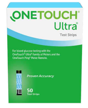 Lifescan One Touch Ultra Retail 50 Test Strips