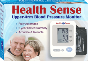 Home Aide Health Sense Upper Arm XL Blood Pressure Monitor